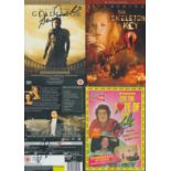 DVD collection 4 signed DVDs including signatures of John Hurt, Brendan O'Carroll, Derek Jacobi