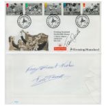 Tommy Smith and Ivor Powell (on reverse) signed Football Legends FDC.14 5 96 Wembley postmark.