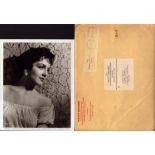 Kathleen Case UNSIGNED 10X8inch black and white photo with original mailing envelope. Good condition