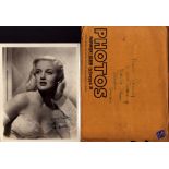 Jan Sterling signed 10x8inch black and white photo. Comes with original mailing envelope. Dedicated.