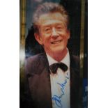 Sir John Hurt CBE signed colour photo, measures 9 inch by 6 inch. Good condition Est.