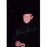Sir John Hurt CBE signed colour photo, measures 5 inch by 7 inch. Good condition Est.