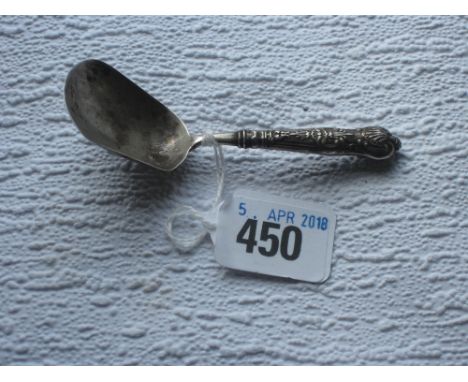 Georgian Kings pattern caddy spoon Birm  by T & P        