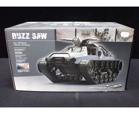 FTX BUZZ SAW ALL TERRAIN TRACKED VEHICLE IN CAMO RC Model, Scale 1:12, boxed. (untested)