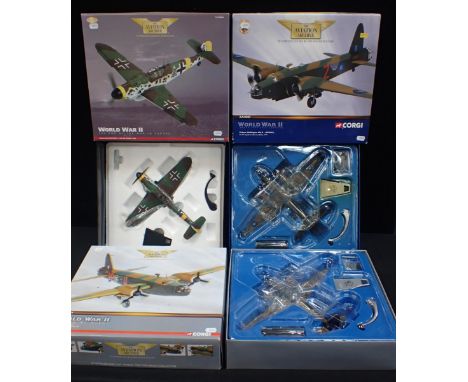 CORGI 'THE AVIATION ARCHIVE' WW2 THE END OF THE WAR IN EUROPE No.AA34905 MESSERSCHMITT Bf109G-6 (SCALE 1:32) with Corgi 'The 