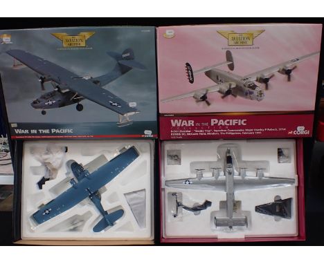 CORGI 'THE AVIATION ARCHIVE' WAR IN THE PACIFIC No.AA36102 CONSOLIDATED PBY-5A with Corgi 'The Aviation Archive' War in the P