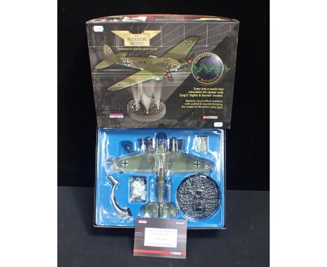 CORGI 'THE AVIATION ARCHIVE' No.AA33709 HEINKEL He111H (SIGHTS &amp; SOUNDS) ISSUE boxed and in excellent condition. (Scale 1