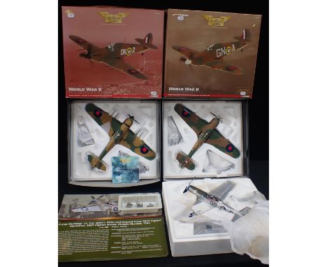 CORGI 'THE AVIATION ARCHIVE' WW2 DEFENDERS OF MALTA No.AA35502 HAWKER HURRICANE IIC with Corgi 'The Aviation Archive' No.AA35