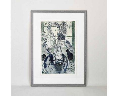 ARR Richard Bawden, 1926-2024, Contemplation, etching and aquatint, signed, titled and numbered 7/85 in pencil to the margin,