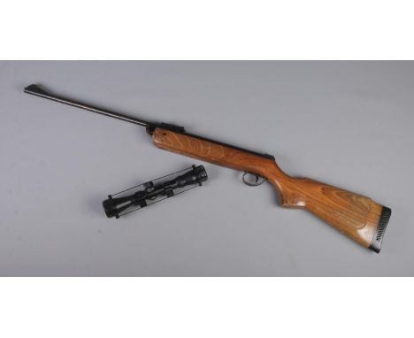 BSA Meteor MK lll .22 air rifle (1969 - 1973) with scope. CANNOT POST  