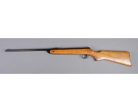 A BSA Meteor MK II 0.22cal break barrel air rifle. Stamped underneath barrel TB55407. CANNOT POST.  