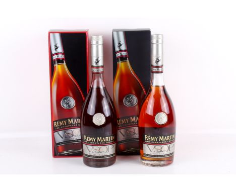 Two bottles of Remy Martin cognac. Both boxed, 70cl 40% vol. 