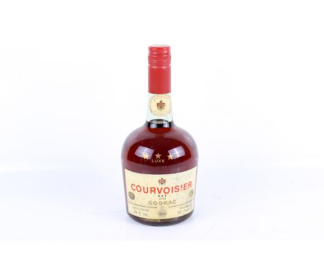 A bottle of Courvoisier luxe cognac. 70% proof, 24 fl.oz. 