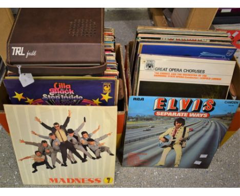 Vinyl Records - LPs, Elvis, Cliff Richard, Perry Como, Cilla Black, Herb Alpert, Viennese Waltzes, Top of the Pops, assorted;