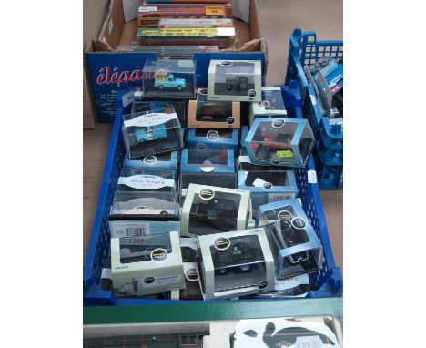 Thirty 1:76th Scale Diecast Model Vehicles by Oxford, cased.