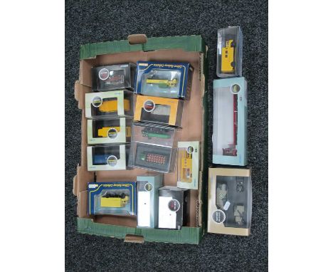 Fifteen Boxed 1:76 Lineside Scale Diecast Model Vehicles by Oxford, Gilbow.