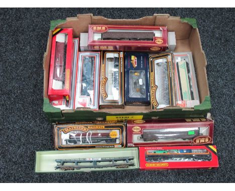 Thirteen Boxed OO Gauge Outline British Rolling Stock Items by Hornby, Mainline, Bachmann and other.