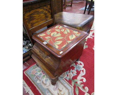 Victorian step commode