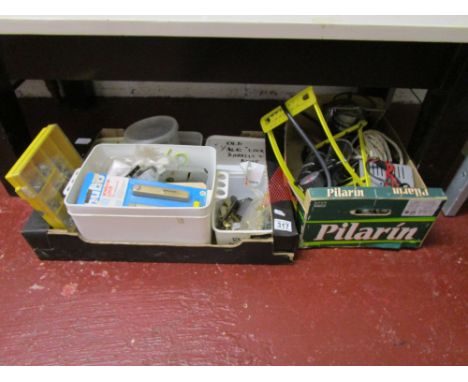 2 boxes of tools etc