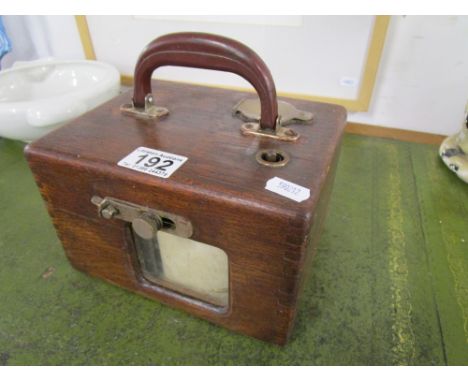 Vintage pigeon timing clock