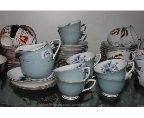 A Royal Worcester 'Woodland' pattern twenty-eight piece Tea Service