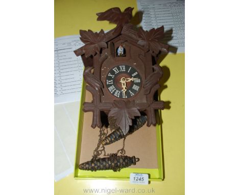 A Cuckoo clock (as found)