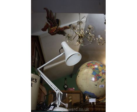 An original Herbert Terry angle poise lamp