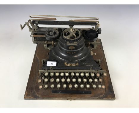 A Hammond typewriter