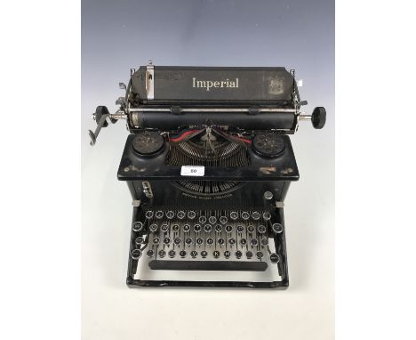 An Imperial typewriter