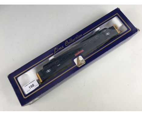 A boxed Lima model railway locomotive, class 55, 019, Royal Highland Fusilier L205230