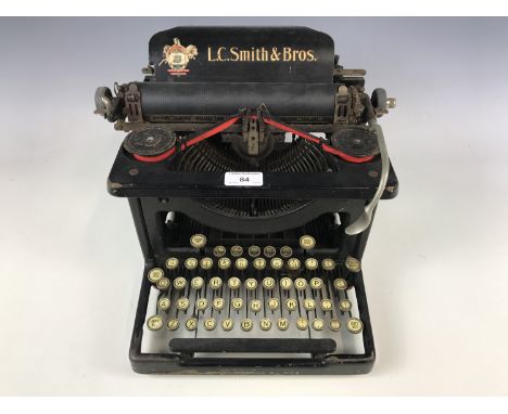 A L.C. Smith and Bros typewriter