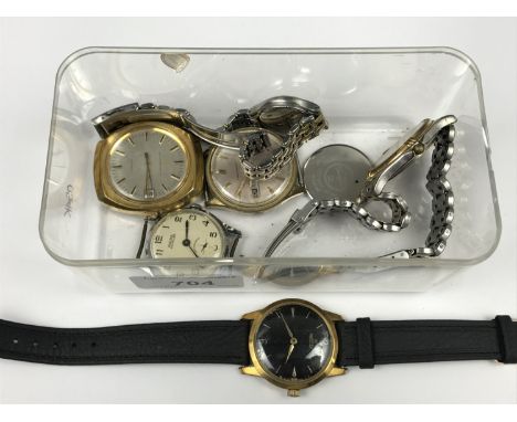A Girard Perregaux wristwatch together with Rotary, Weiko, Ancre and Roamer watches etc
