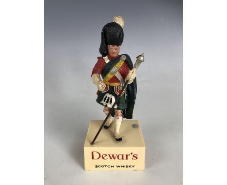 A Dewars Scotch whiskey advertising match cover