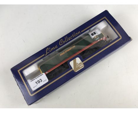 A boxed Lima model railway diesel locomotive class 20, 001, Eddie Stobart L205069