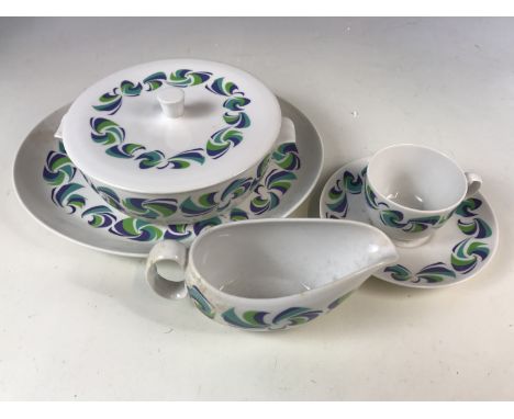 A quantity of Royal Worcester tea wares, 1967