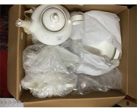 A ninety-piece Royal Doulton Pervanne tea and dinner service
