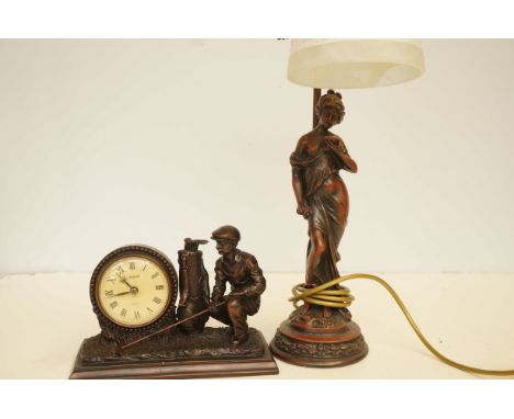 Resin lamp &amp; resin clock 