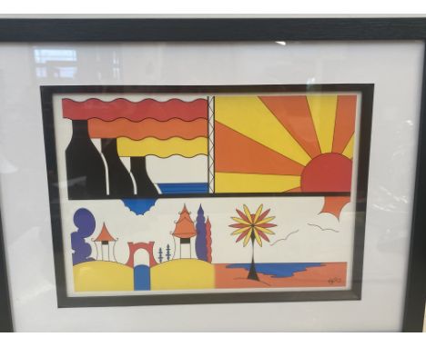 Lorna Bailey framed print 'Revival'
