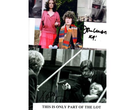    Dr Who, collection of 17 colour 10 x 8’s and a cpl of other bits, I have to admit I don’t watch it so have no idea who the