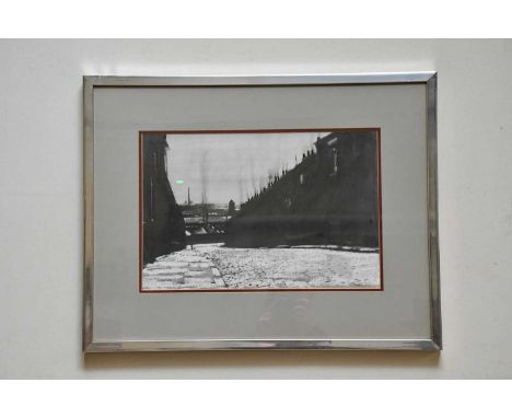 † HAROLD FRANCIS RILEY DL DLITT FRCS DFA ATC (1934-2023); heightened print, 'Panorama', signed, 32 x 49cm, framed and glazed.