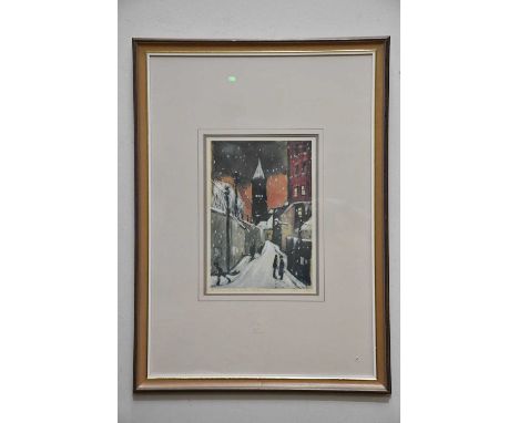 † HAROLD FRANCIS RILEY DL DLITT FRCS DFA ATC (1934-2023); heightened print, 'St Mary's Church, Swinton', inscribed 'for Brian
