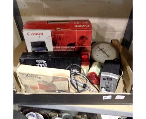 Mixed items to include 100kg Salter scales. Not available for in-house P&amp;P 