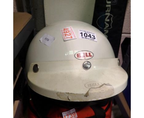 Bell motorcycle helmet from 1978, USA made. Not available for in-house P&amp;P