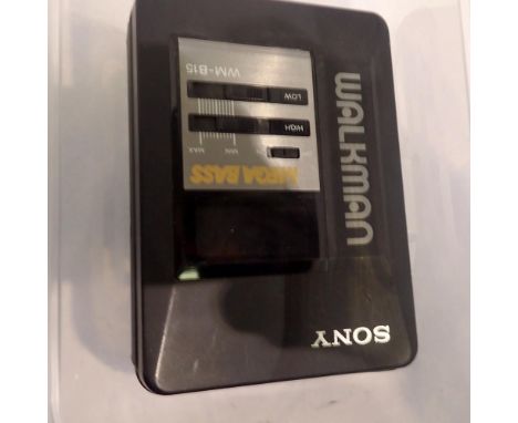 Sony WM-1315 Walkman personal cassette player. UK P&amp;P Group 1 (£16+VAT for the first lot and £2+VAT for subsequent lots) 