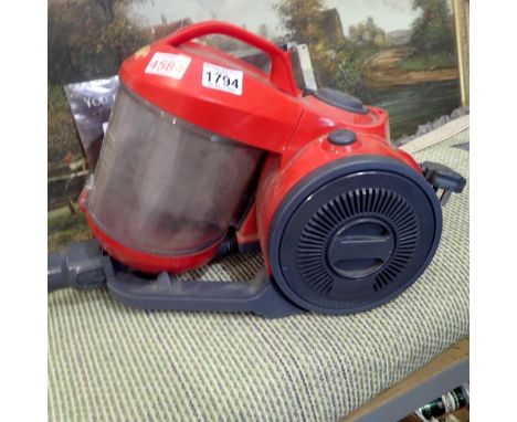 Vax Energise Vibe pull along cyclonic vacuum cleaner. All electrical items in this lot have been PAT tested for safety and ha