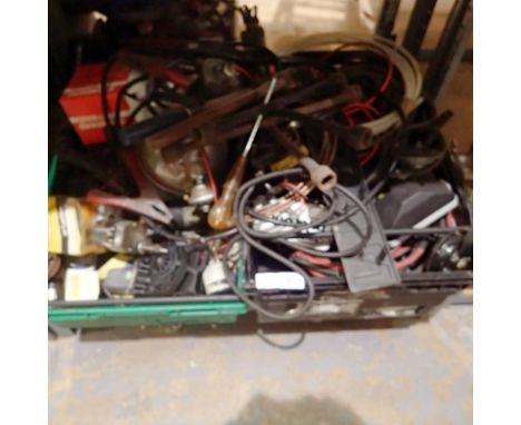 Large quantity of tools and cables. Not available for in-house P&amp;P 