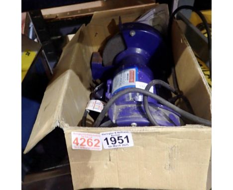 Challenge MBG2523 6" dual bench grinder. Not available for in-house P&amp;P
