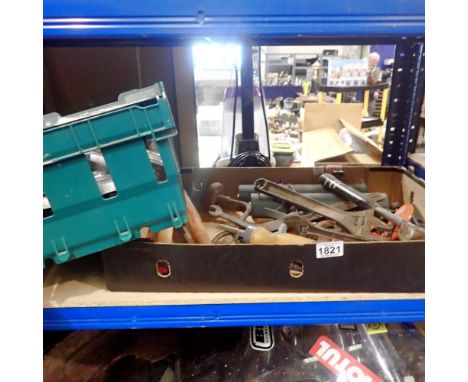 Mixed tools to include fixings, fittings and hand tools. Not available for in-house P&amp;P