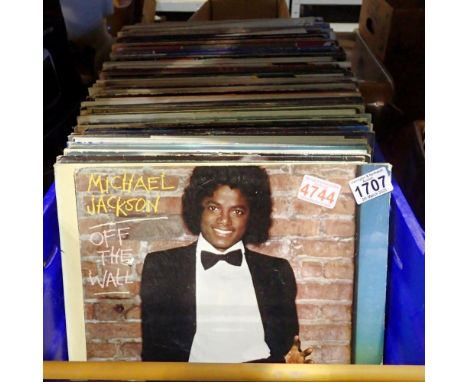 Large quantity of LPs including Flying Pickets and Michael Jackson. Not available for in-house P&amp;P 