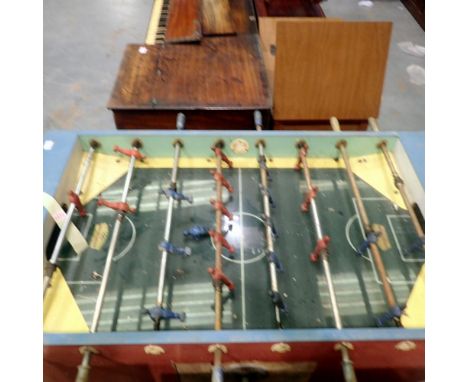Vintage Coin-op table football game by Ruffler and Walker. Not available for in-house P&amp;P 